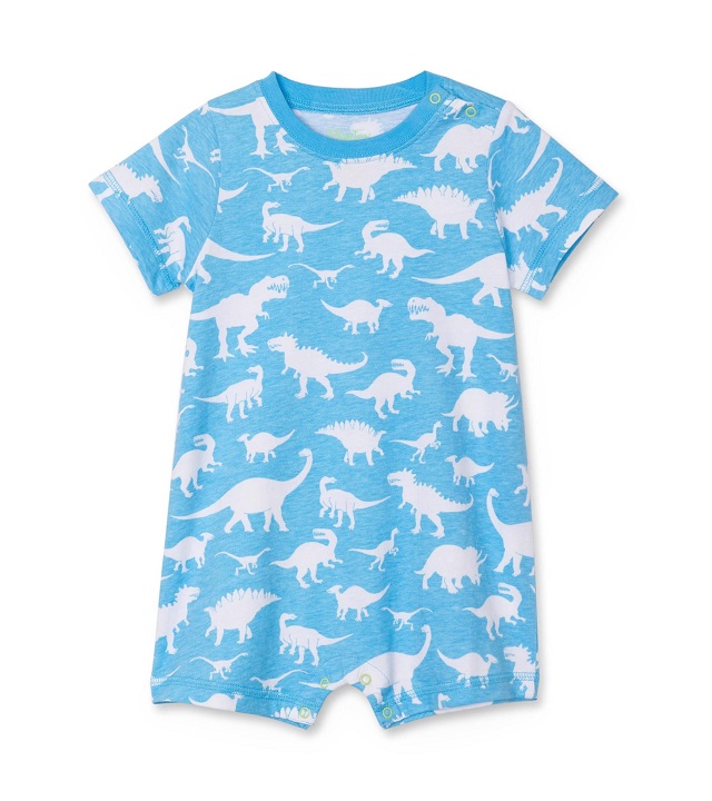 Hatley Dino Silhouettes Baby Romper