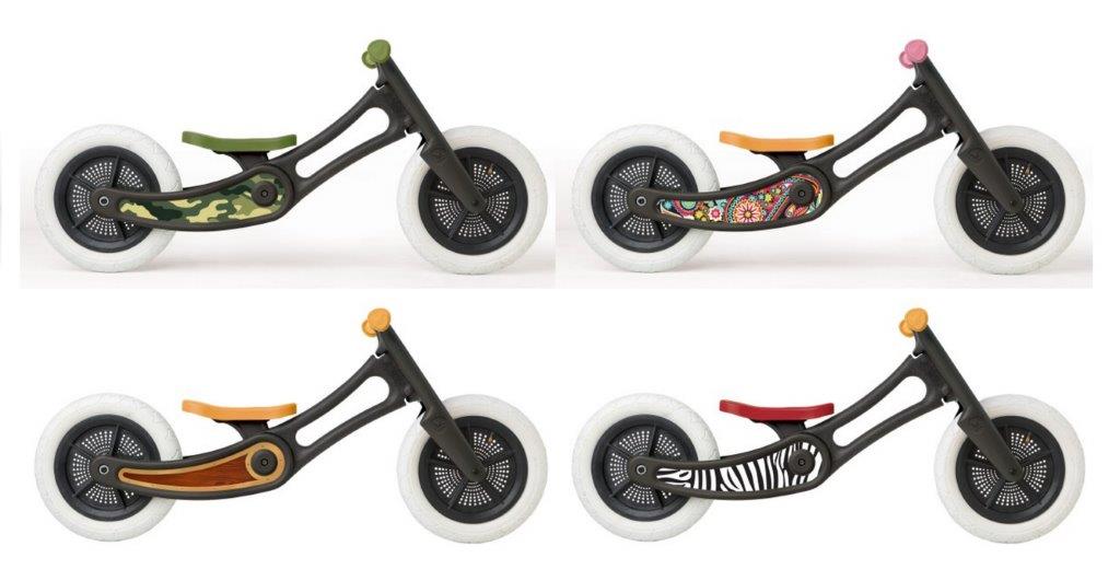 Wishbone Balance Bike Recycled Ed. - Stickers Only